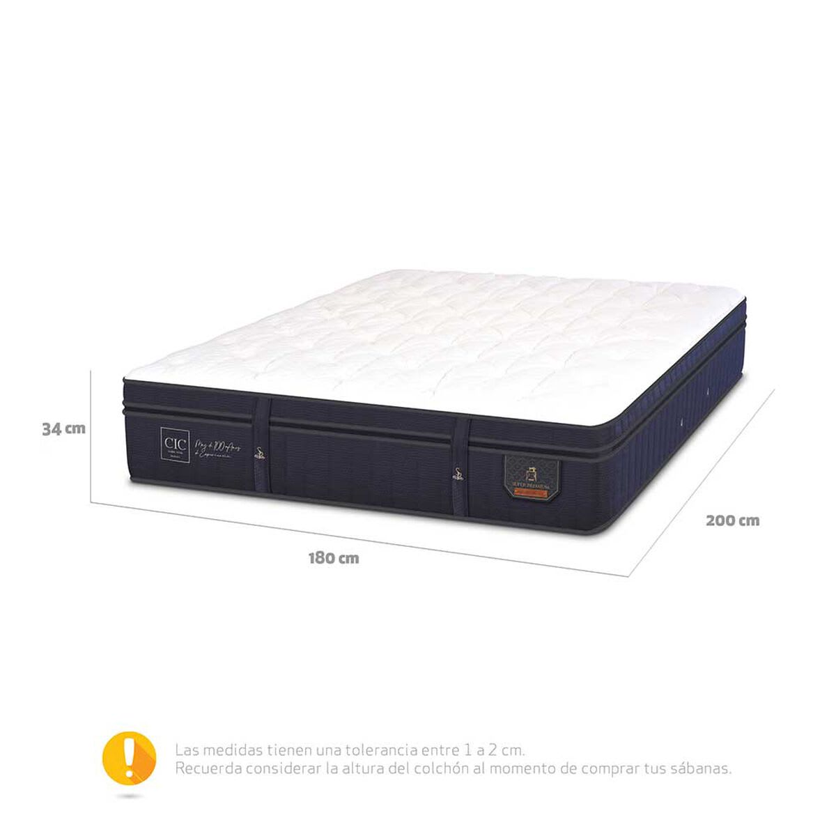 COLCHON S.PREMIUM KING 180 X 2MT3