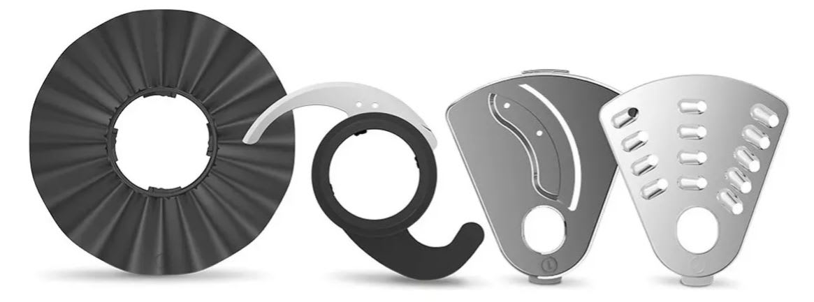 Multiprocesadora Soleil 600W, Caja con desgastes3