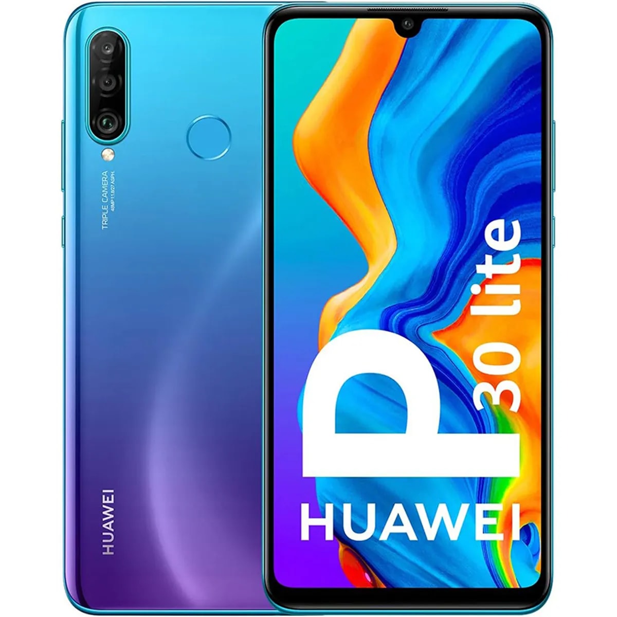 Celular Huawei P30 Lite, 128GB, Dual, Azul-Reacondicionado2