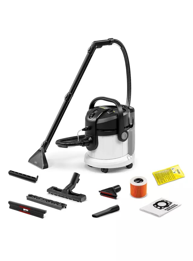 Aspiradora Karcher  Lava Tapices 1000W SE4 Blanca1