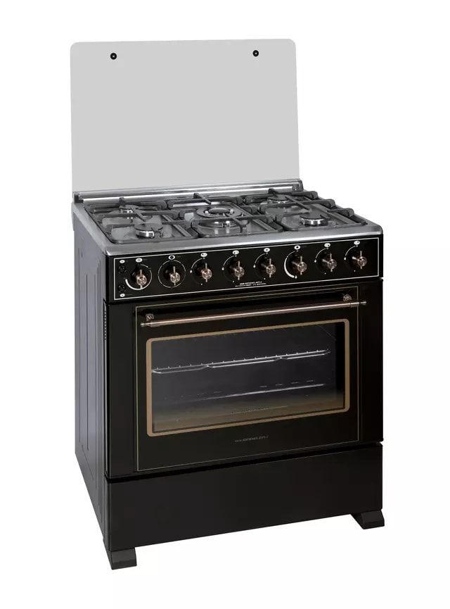 Cocina a Gas 5 Quemadores SindelenCH-8850RD Retro Design2