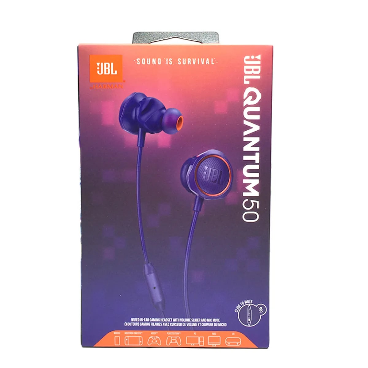 Audifonos JBL Quantum 50-Morado2