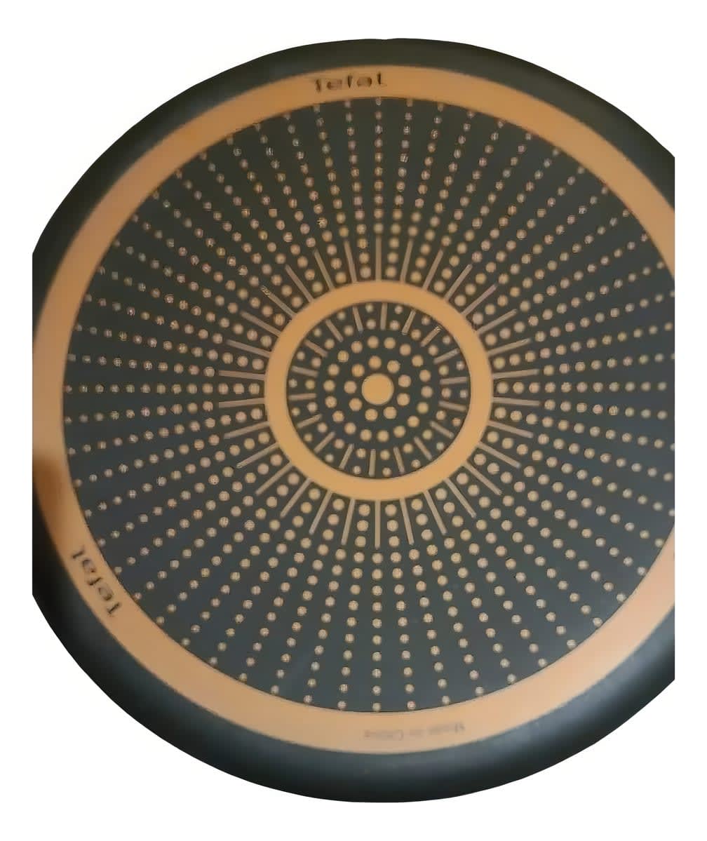 Olla antiadherente 30cm con tapa negro super cook g6 tefal, caja dañada3