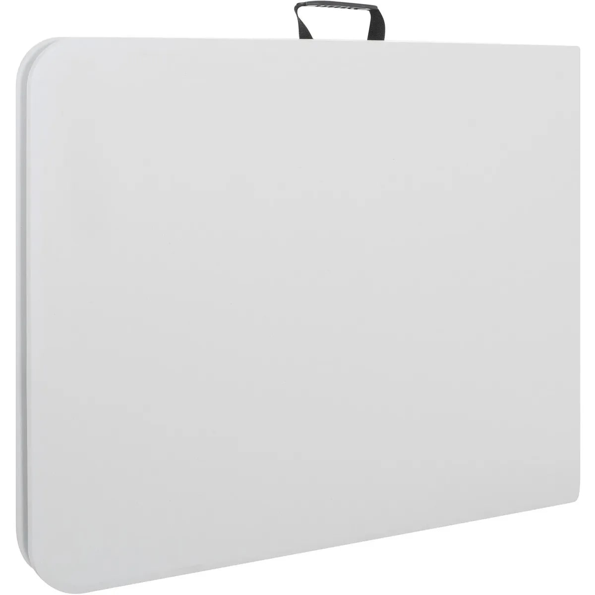 Mesa Plegable Just Home Collection  Tipo Maleta Rectangular 180 cm Blanco4