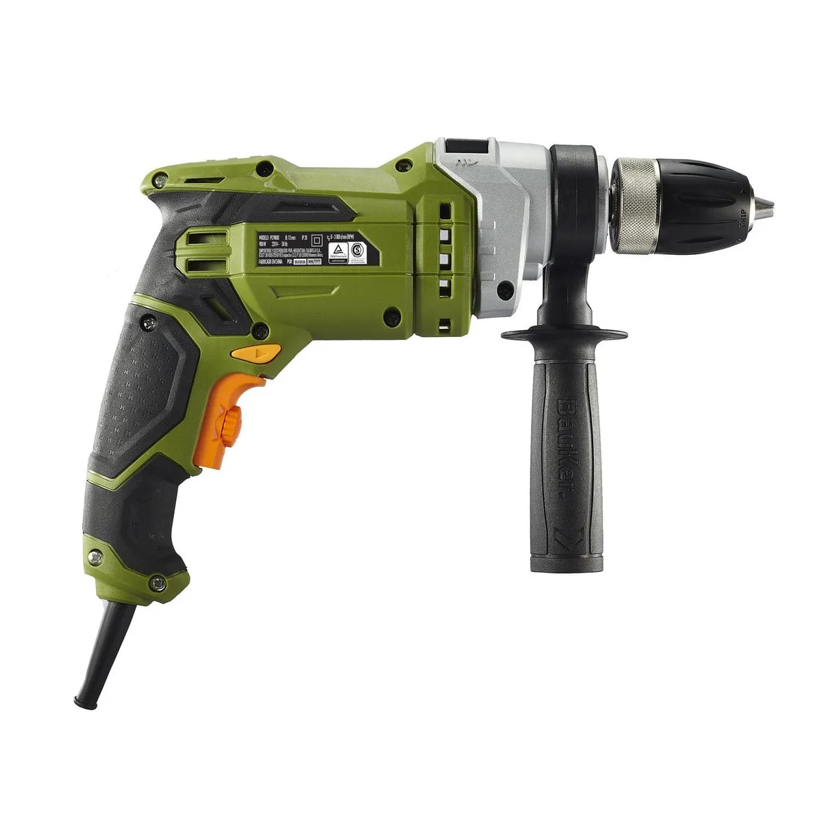 Taladro Percutor Bauker Eléctrico 13 mm 900 W 220 V3