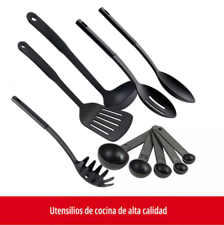 Batería Set 20 Piezas EASY CARE Rojo Tefal2