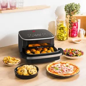 Freidora de aire MOULINEX Easy Fry XL, caja con desgastes.2