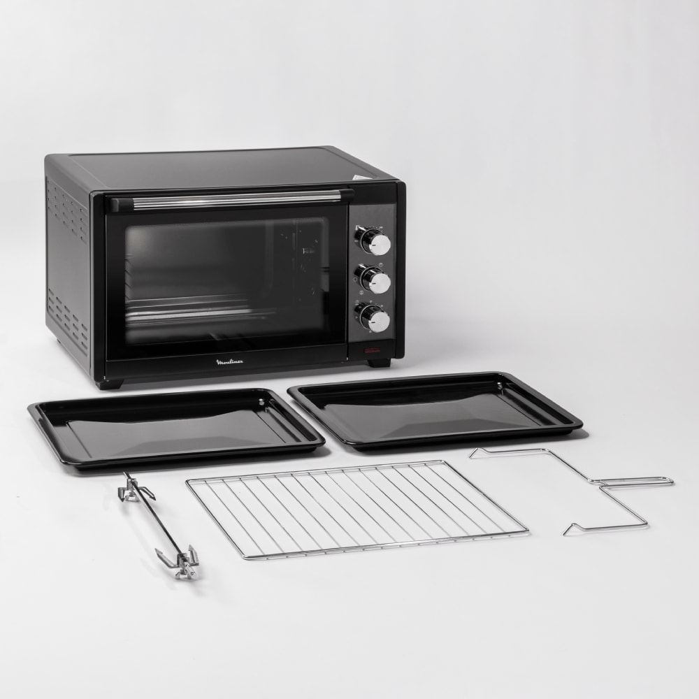 Horno Electrico Moulinex 40L con función Freidora de Aire , caja con desgastes.2