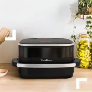 Freidora de aire MOULINEX Easy Fry XL, caja con desgastes.1