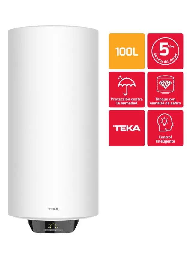 Termo Eléctrico Mural  Teka1500W 100 Litros EWH1001