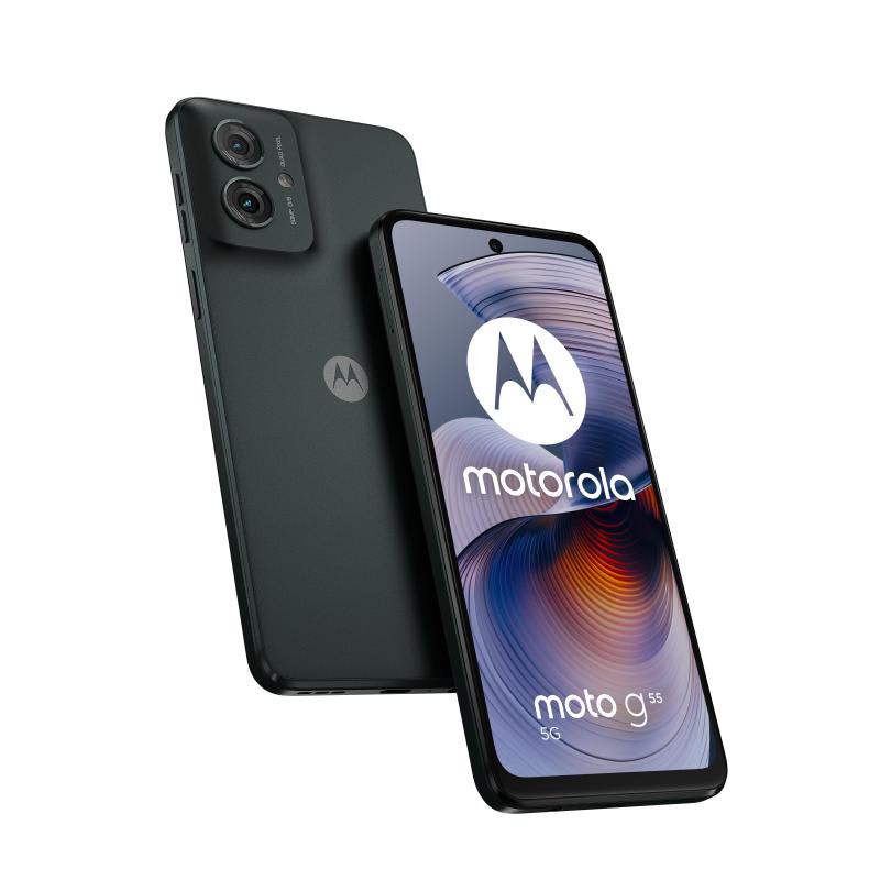 Celular Motorola G55, 128GB, 5G, Dual, Negro-Reacondicionado3