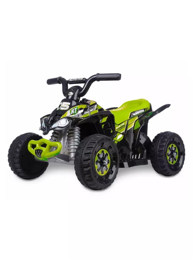 Cuatrimoto 6V + Batería Recargable + Cargador Verde3