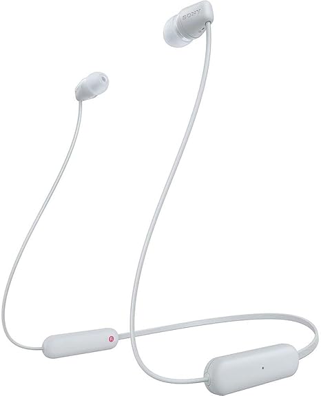 Audífonos Inalámbricos Sony WI-C100-Blanco1
