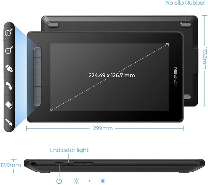 Tablet gráfica XP-Pen Artist 10 (2.ª generación), color negro2