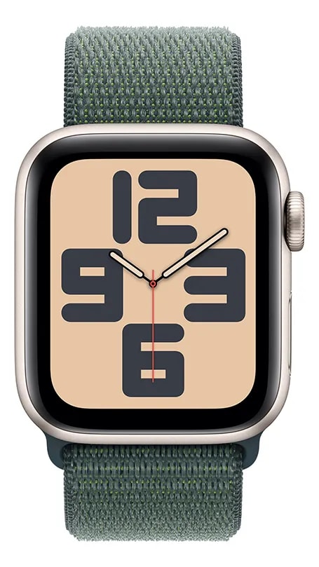 Reloj Apple Watch SE, 40mm, Starlight-Reacondicionado2