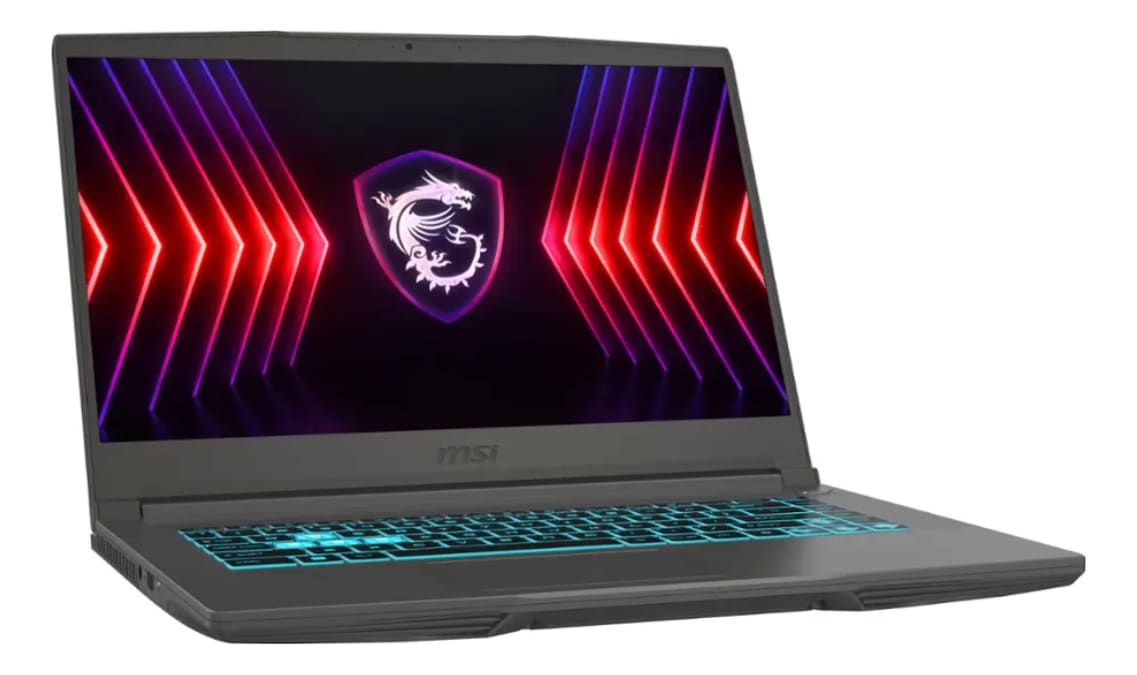 Notebook  MSI  Gamer Thin 15, Core I5, 16GB,512GB SSD, Gris-Open Box2