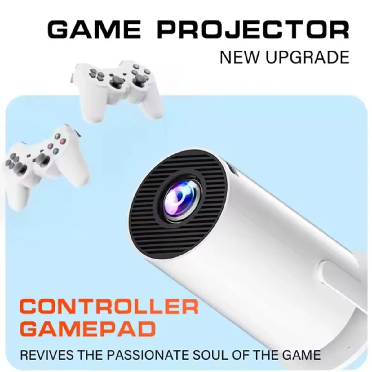 Proyector Gamer HY300 Gamer Juegos 2 Mandos Android Bluetooth2