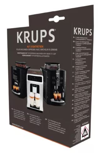 Kit de limpieza para molinillos de café y máquinas espresso KRUPS1