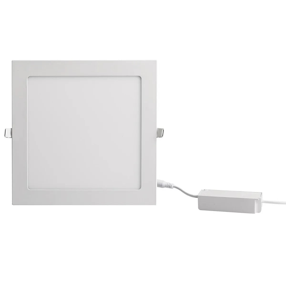 Panel Led Dairu Empotrado Cuadrado Blanco 24W Luz Cálida3