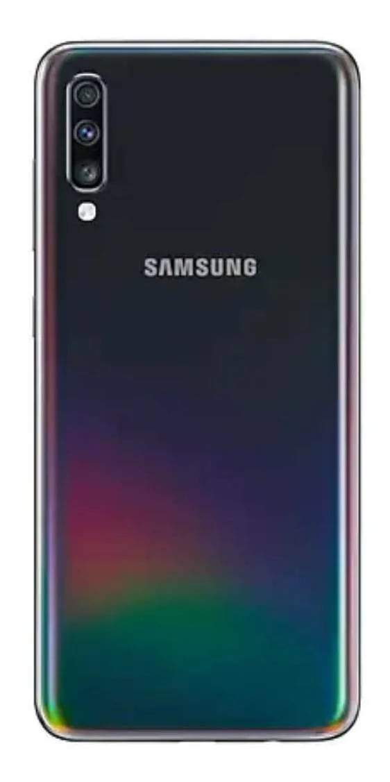 Celular Samsung A70, 128GB, Negro-Reacondicionado3