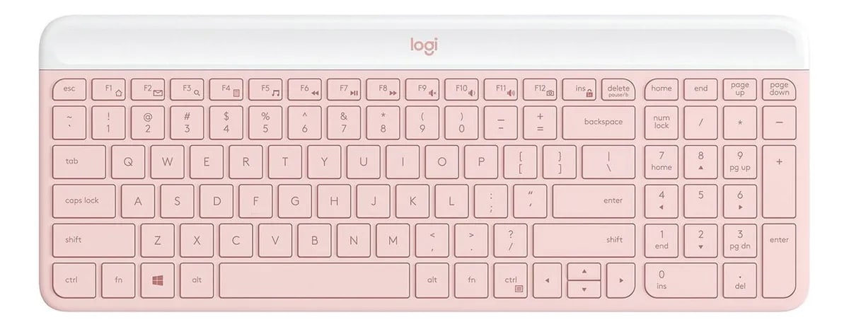 Teclado  Y Mouse Logitech MK470-Rosa3