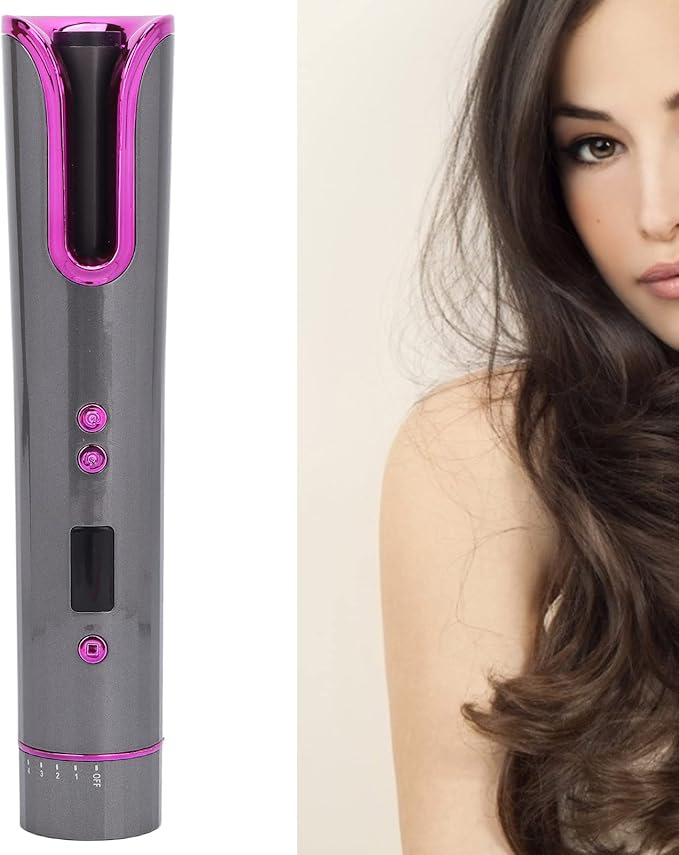 Rizador de cabello recargable, PH-820- Gris3