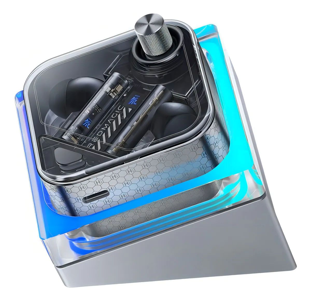 Audífonos Nubia RedMagic DAO TWS Gaming Earbuds inalámbricos3