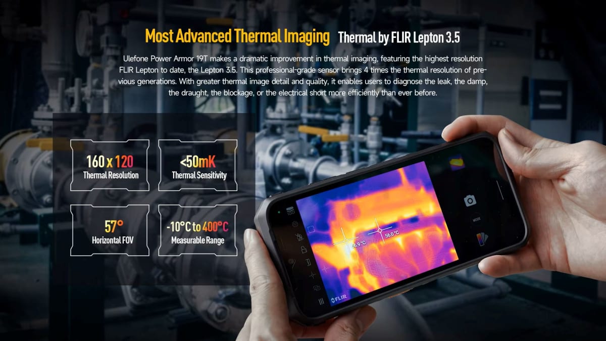 Celular Ulefone Power Armor 19T Negro3