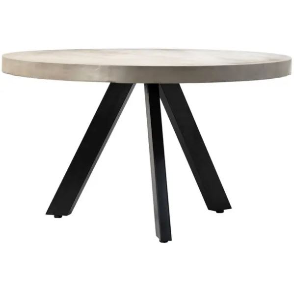 Mesa Redonda Camrose cemento1