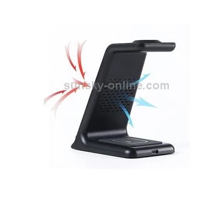 Estación de carga 3 en 1-Negro2