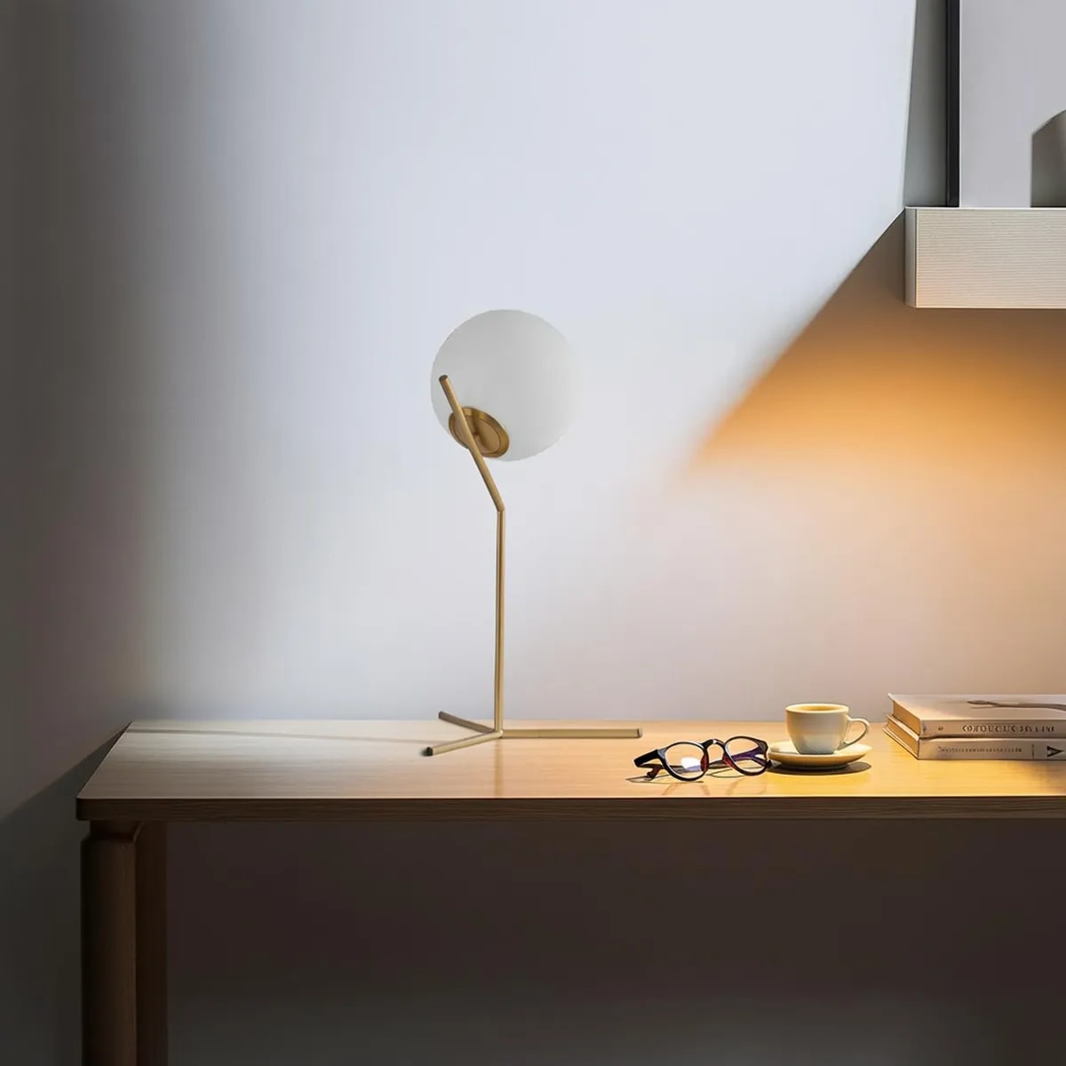 Lámpara Mesa Bellevie Just Home Collection 1 Luz E27 Dorado4