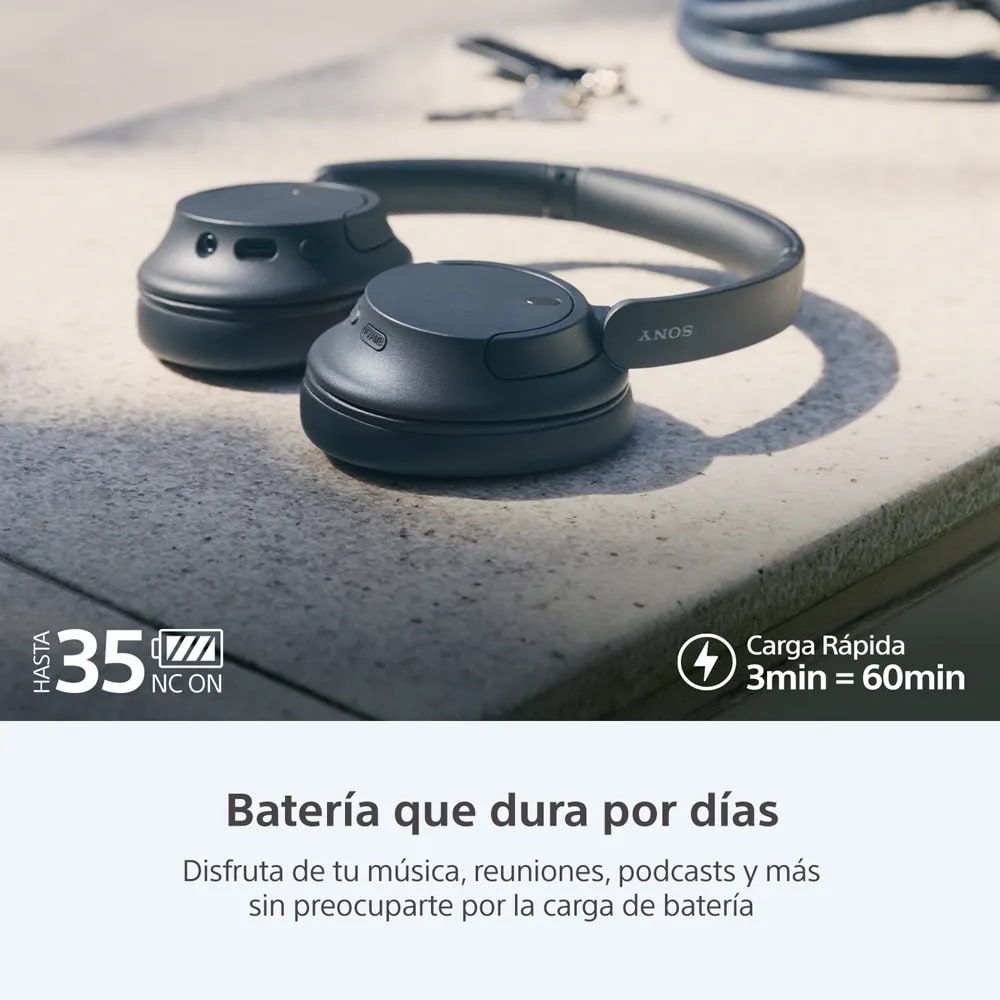 Audífonos inalámbricos Sony con noise cancelling WH-CH720N azul2