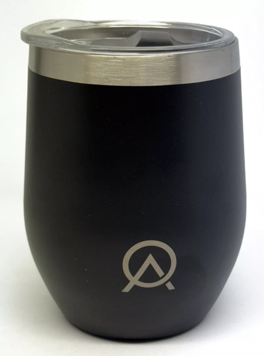 Vaso Medio Camping Negro 295 ml Latitude1