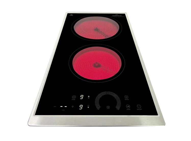 Encimera Vitroceramica Empotrable Electrica Ursus Tortter 2 Quemadores1
