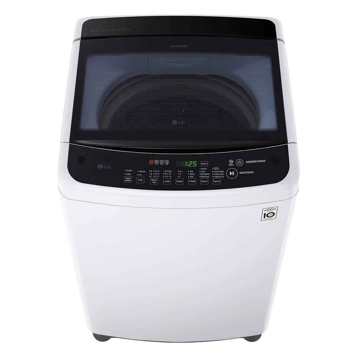 LAV SUP LG WT13WSBP 13KG SC, detalles en parte frontal y lateral2