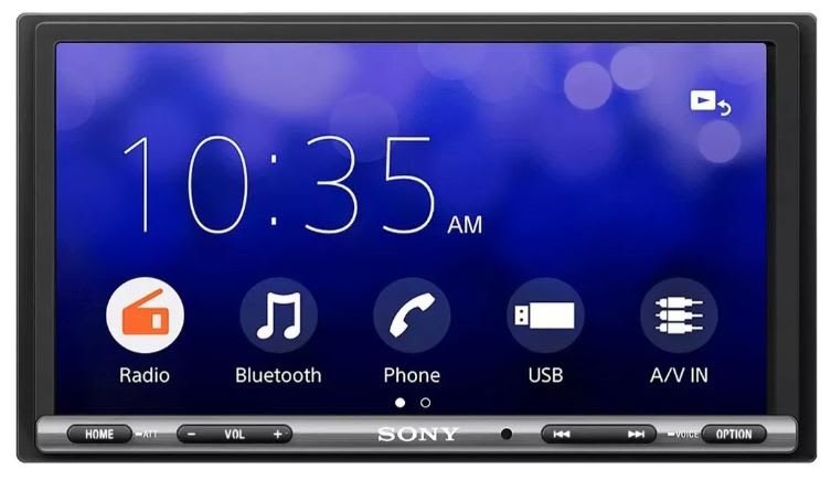 Radio Multimedia Sony Modelo xav-3200 Potencia 55watts x4 canales1