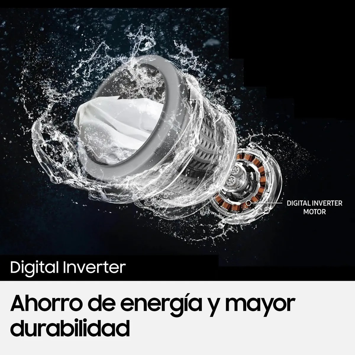 Lavadora Carga Superior 19 Kg Con Eco Bubble Gris WA19CG6441BDZS Samsung5