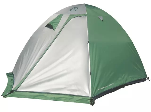 Carpa Doite 4 Personas Andina Domo verde con gris2