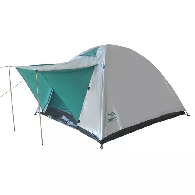 Carpa  Alpes 4P Aluminizada Iguazu 210 x 210 x 130 cm Verde1
