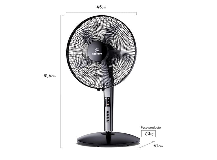 Ventilador Pedestal Mademsa SFM21 214
