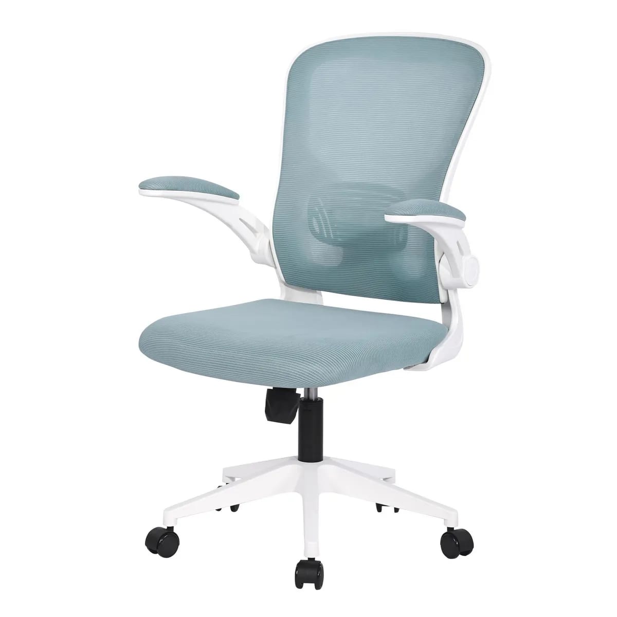 Silla Escritorio Just Home Collection Atheed  Ejecutiva Azul4