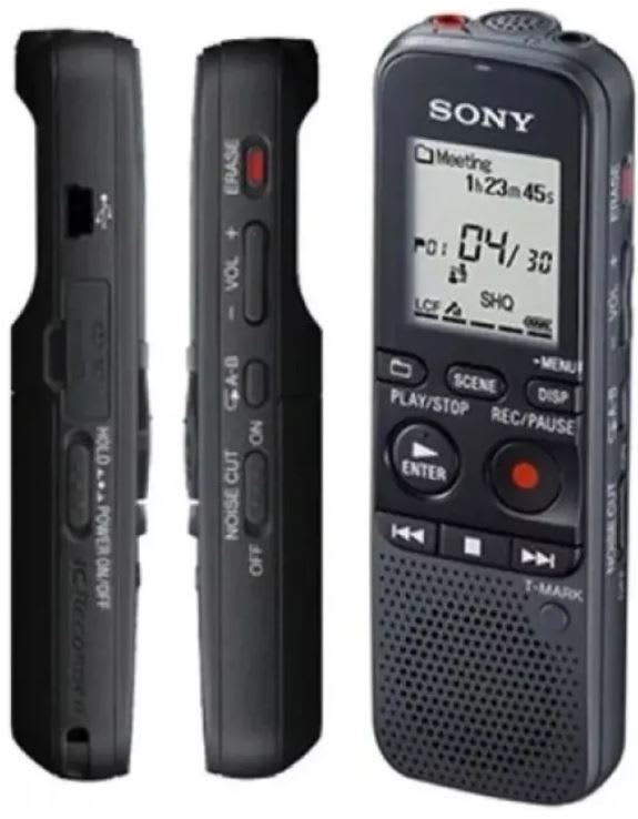 SONY GRABADOR DE VOZ DIGITAL |ICD-BX112/C LA CAJA MAL ESTADO2