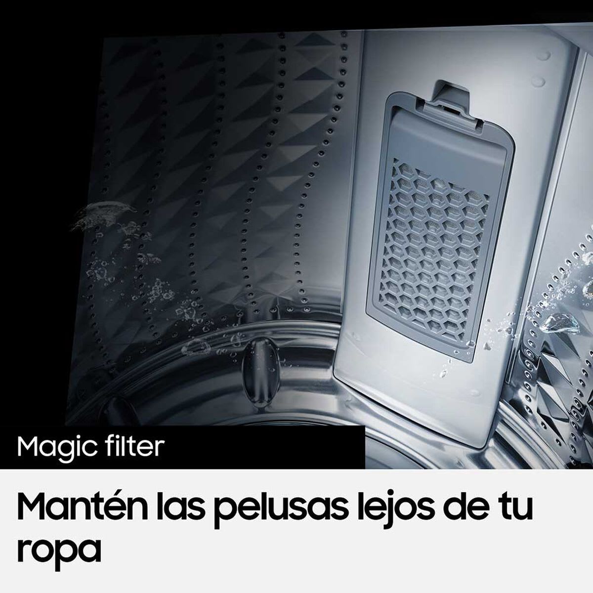 LAVADORA SUP SAMSUNG WA13CG5441BWZS, CON DAÑO3