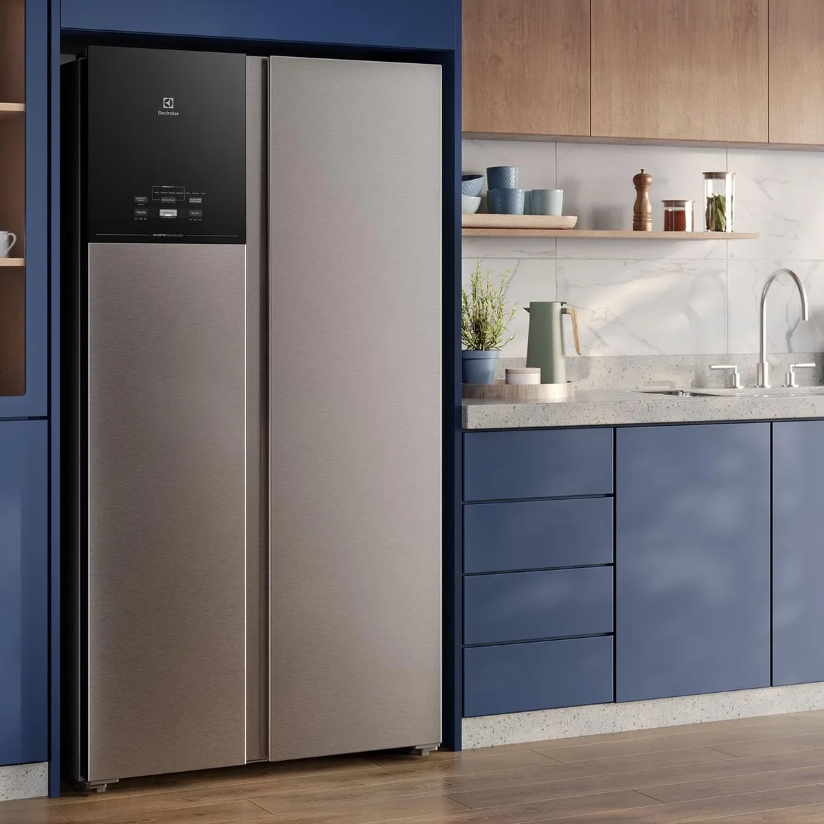 Refrigerador Side by Side Electrolux ES6 624 Lt2