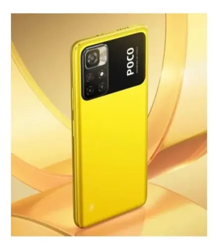 Celular Xiaomi Poco M4 Pro, 64GB, Dual,Amarillo-Reacondicionado2