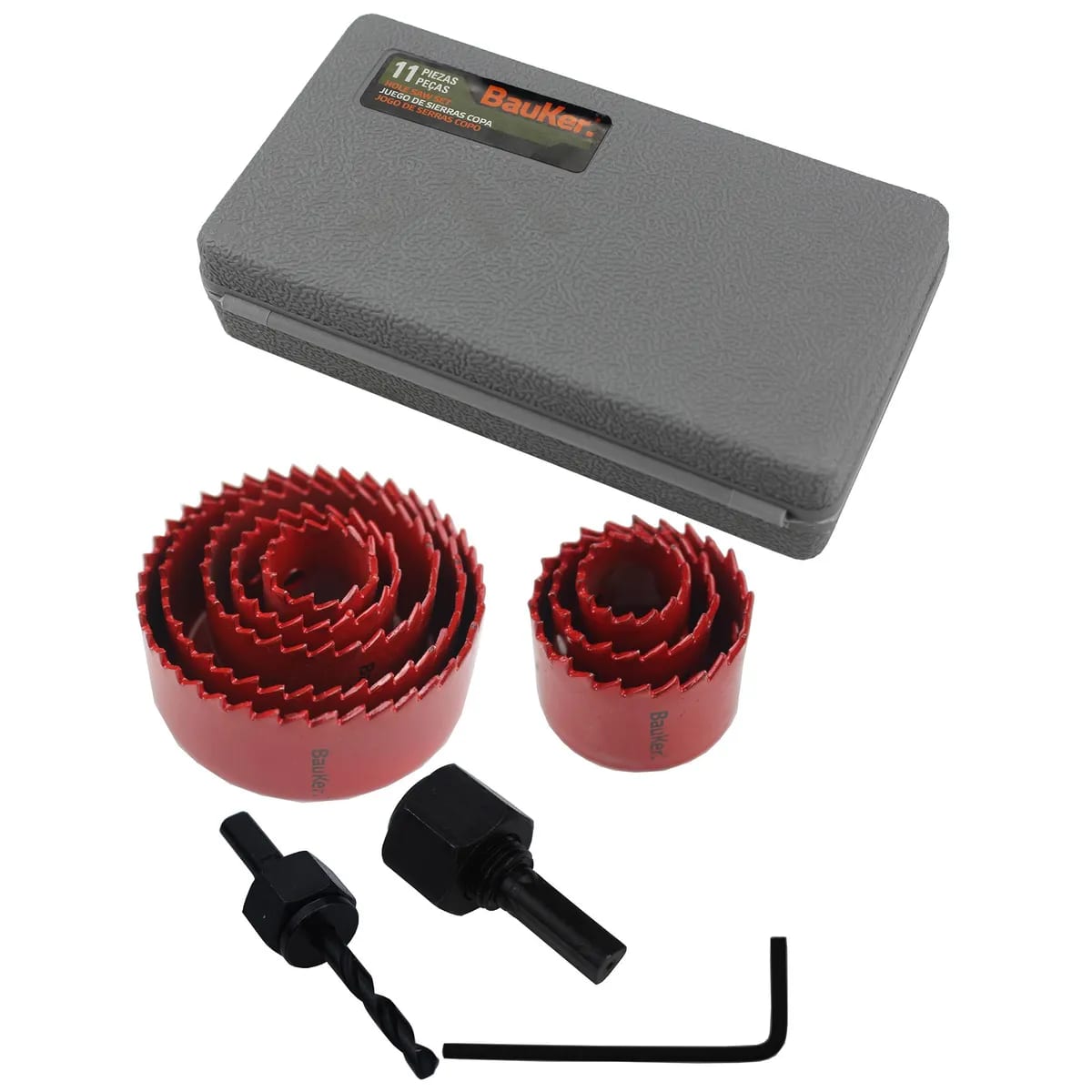 Set Sierras Bauker Copa 11 Piezas3