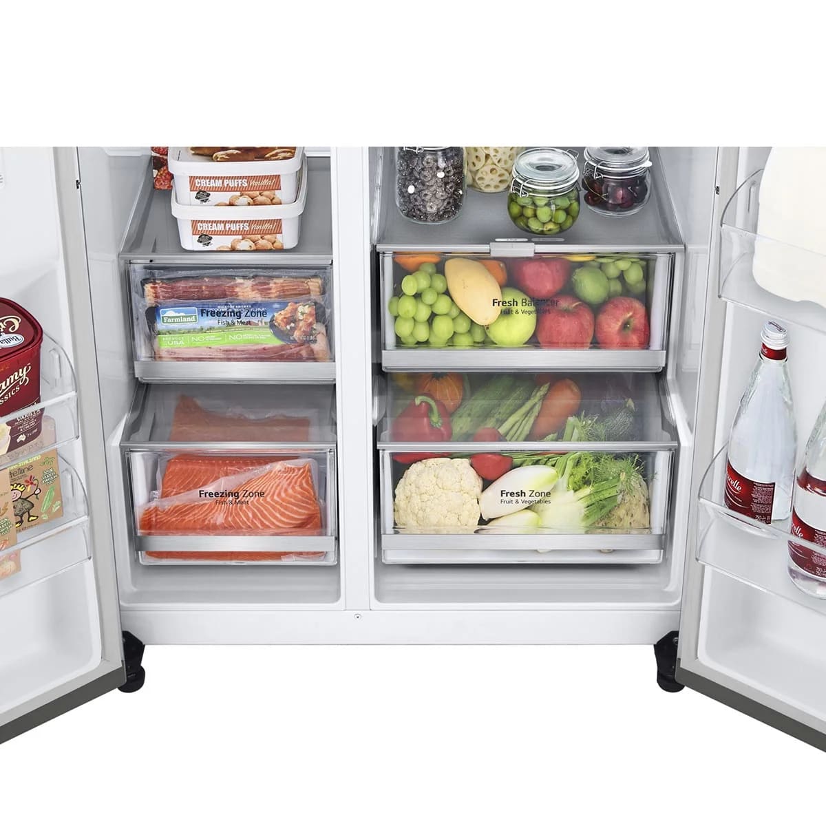 Refrigerador Side by Side LG GS66SXNC. 635 Lt6