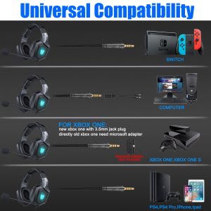 Audifonos Gamer Onikuma  K8 Negro3