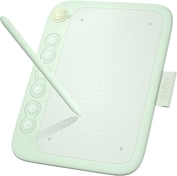 Tableta de dibujo móvil Q6 de 6 pulgadas para teléfonos inteligentes-Verde claro1