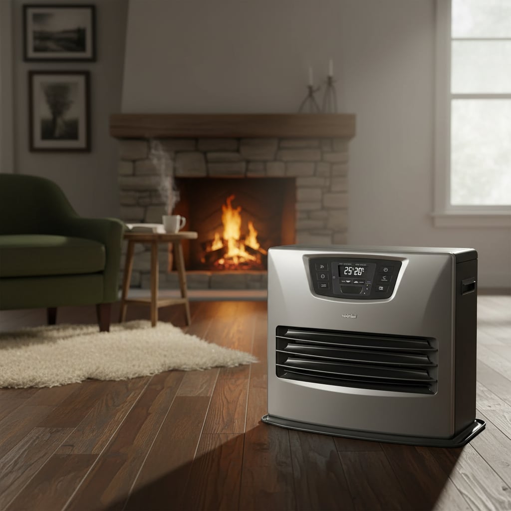 Estufa Parafina Láser 5 kW LC-53 Metallic Toyotomi, Gris2